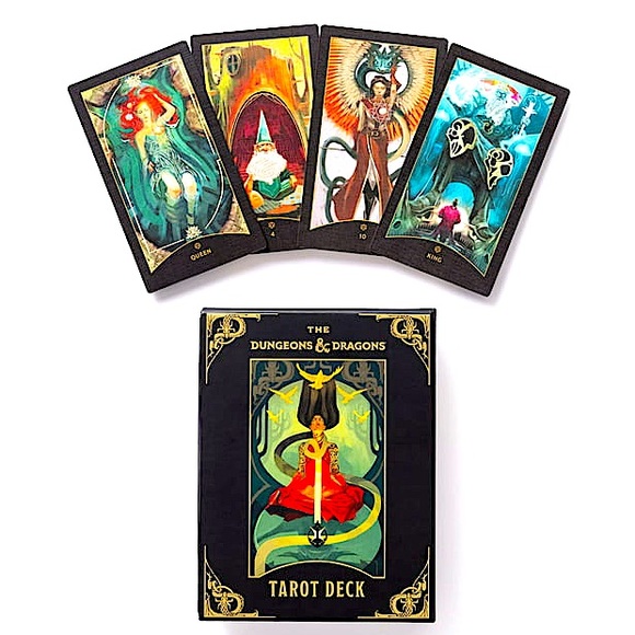 Games | Dungeons Dragons The Dungeons Dragons Tarot Deck Officially ...